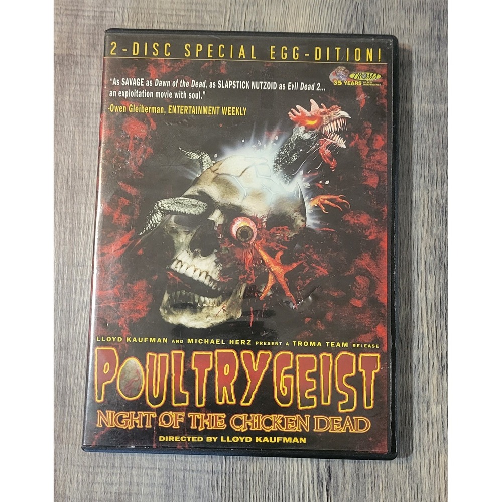 Poultrygeist Night of the Chicken Dead 2-Disc Special Egg-dition DVD Troma Movie